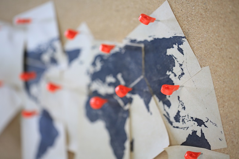 Landkarte - Studentenjobs im Ausland | Studyheads